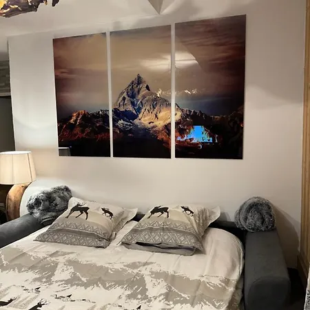 Cocon Au Coeur De Chamonix Avec Parking Gratuit Apartment Exterior photo